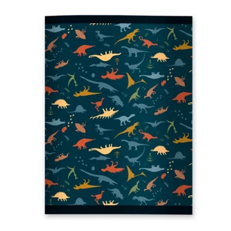 Cuaderno Campus Engrampado 96 Hojas Liso Dinos