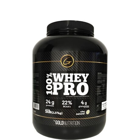 ¡OFERTA IMPERDIBLE! 100% Whey Pro 5lb Sabor Natural Gold Nutrition ¡OFERTA IMPERDIBLE! 100% Whey Pro 5lb Sabor Natural Gold Nutrition
