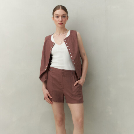 SHORT NILS Chocolate