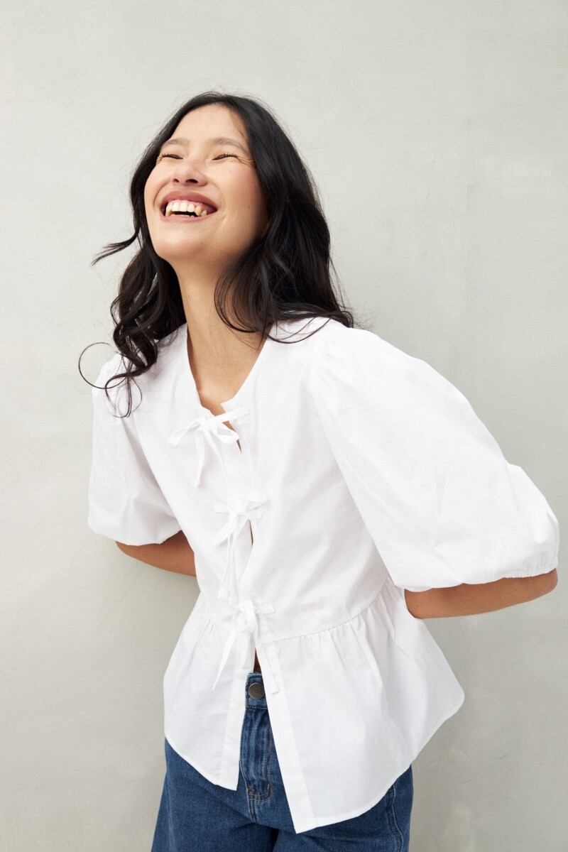BLUSA WYNN Blanco