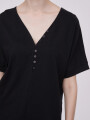 Remera Tazu Negro