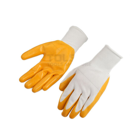 TOLSEN GUANTE TRABAJO POLYESTER/NITRILO TALLE 10(XL) Tolsen Guante Trabajo Polyester/nitrilo Talle 10(xl)