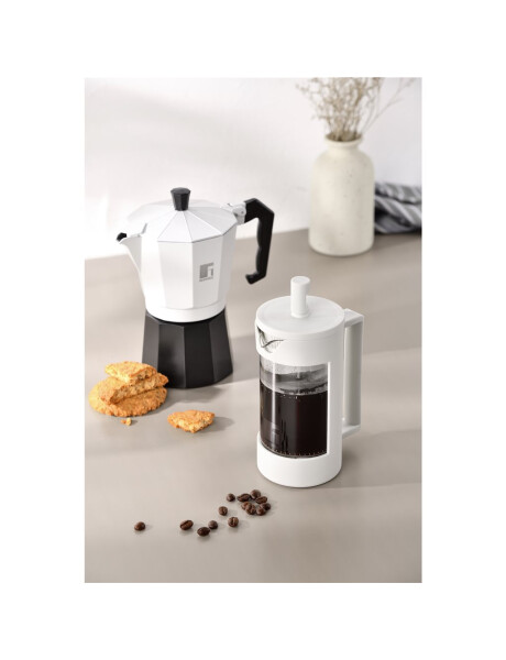 CAFETERA FRENCH 350ML VIDRIO LINES GRIS CAFETERA FRENCH 350ML VIDRIO LINES GRIS