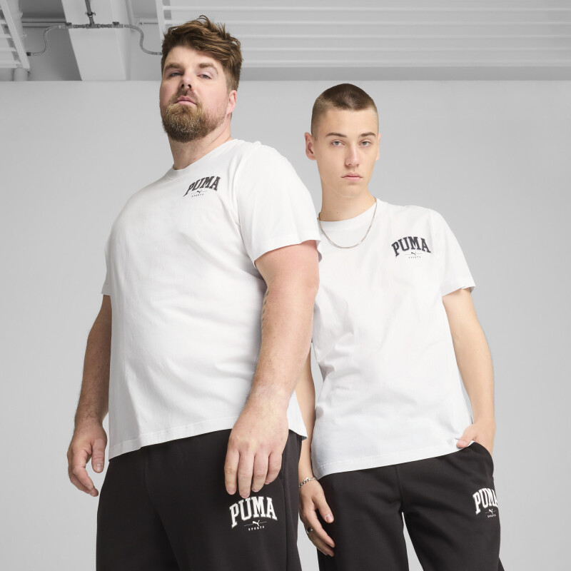 Remera Puma Squad Small Graphic Tee de - 681792 02 Blanco