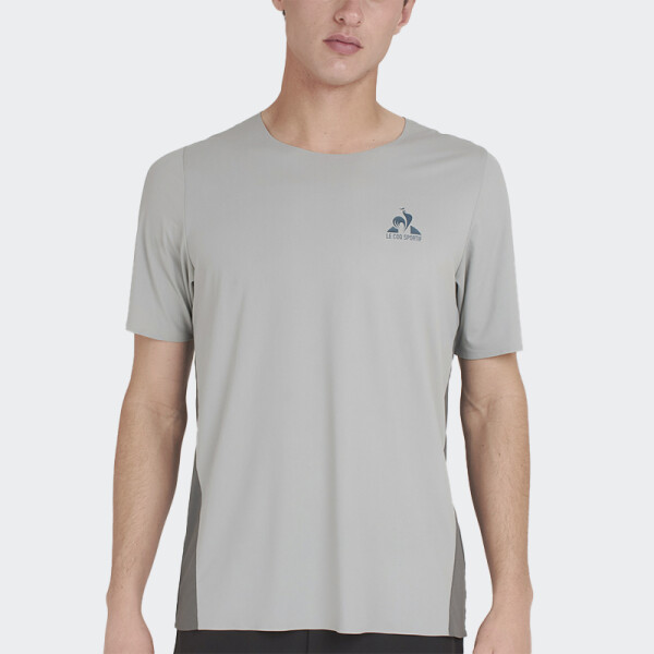 Remera Le Coq Sportif Training Pro Gris