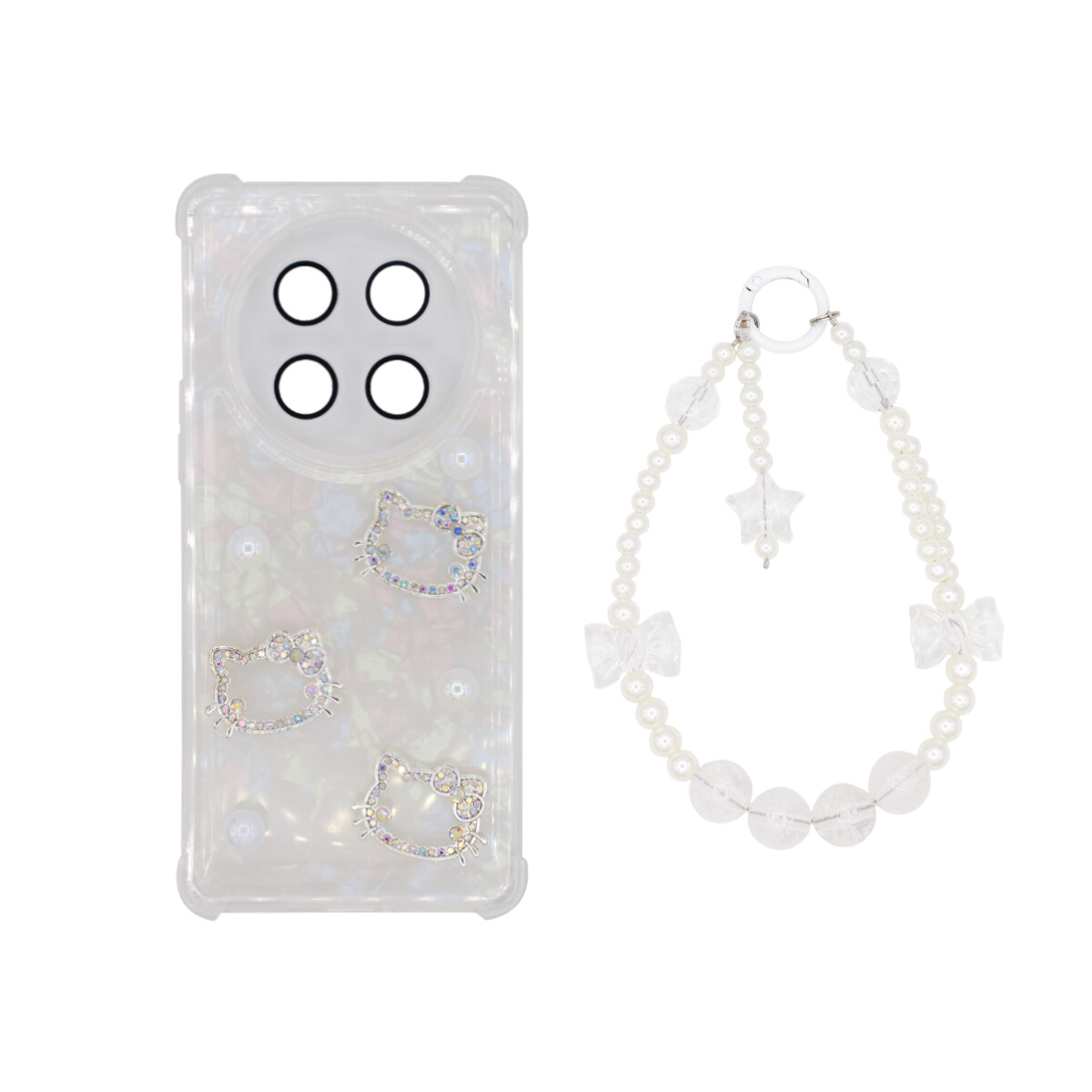 Protector para Honor Magic7 Lite tornasolado perlas 