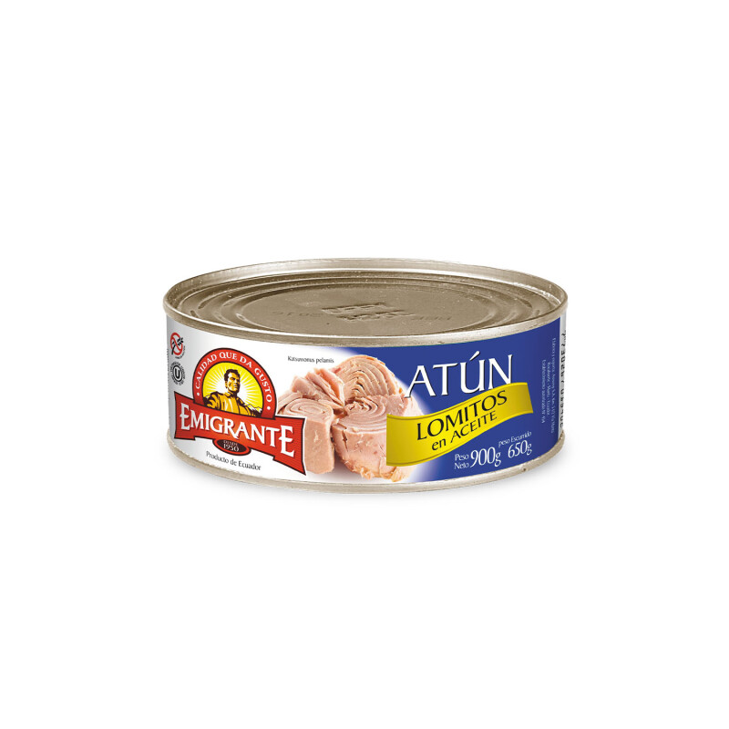ATUN EMIGR.LATA TROZOS AC.900G Atun Emigr.lata Trozos Ac.900g
