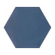 Porcelanato Azul Mate 21X18.2Cm Piso Pared