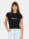 REMERA CARFOU NEGRO