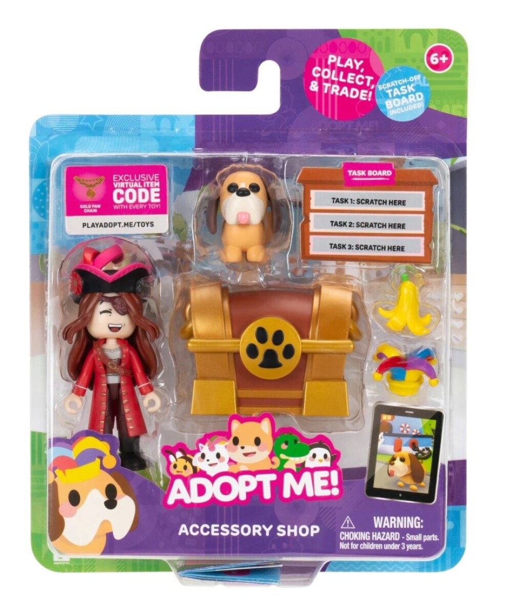 Adopt Me - Pack de 2 figuras de amigos 