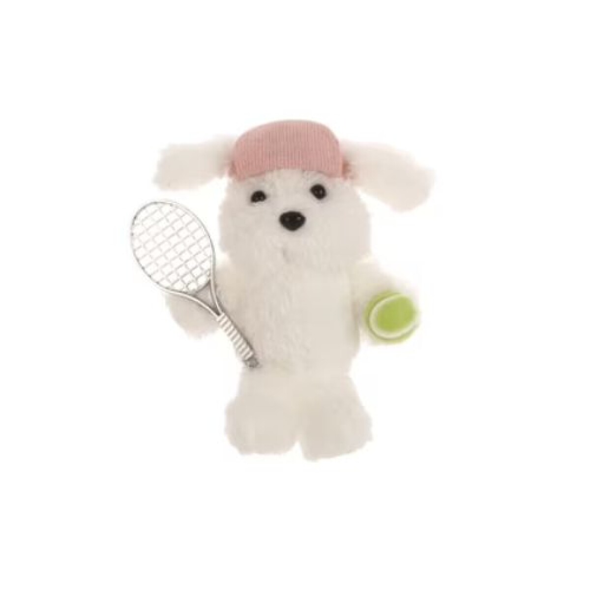 LLAVERO PERRITO PELUCHE NARANJA - Llavero Perrito Peluche Naranja 