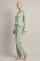 Pijama M/Larga Love Verde Pijama M/Larga Love Verde