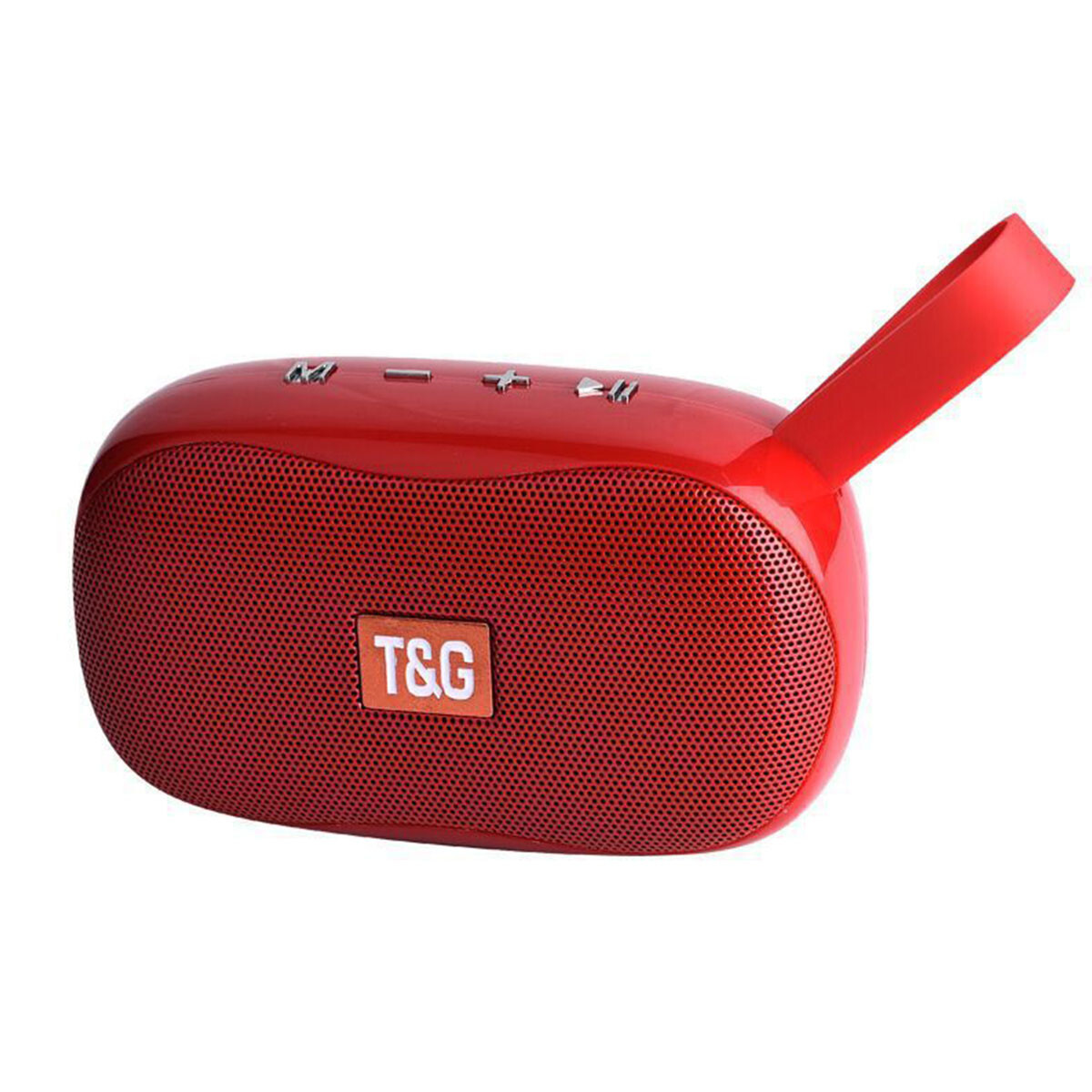 PARLANTE PORTÁTIL TG173 CON ASA ROJO 