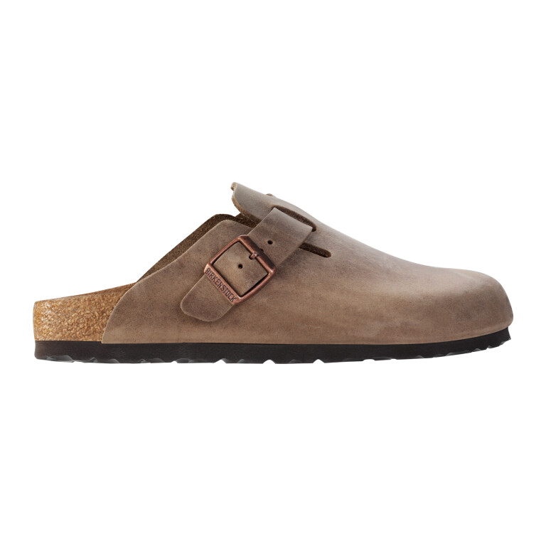 Zueco Boston Oiled Leather - Regular Marron