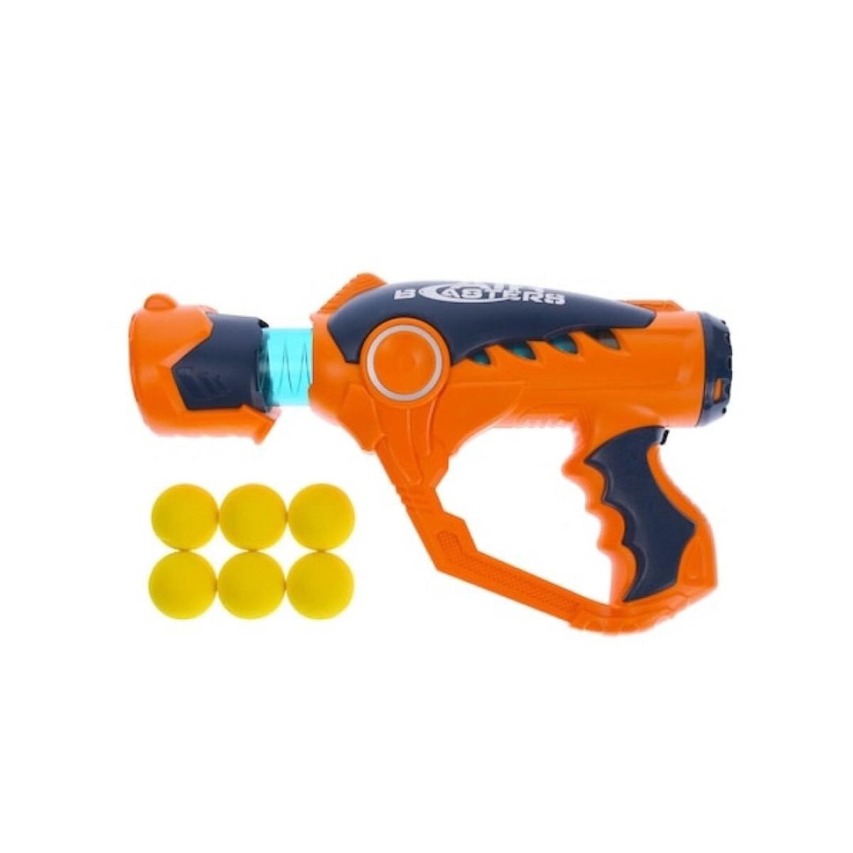 Pistola de dardos espuma - naranja 