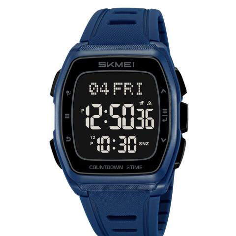 Reloj Skmei 2441BU digital unisex en resina azul Reloj Skmei 2441bu Digital Unisex En Resina Azul