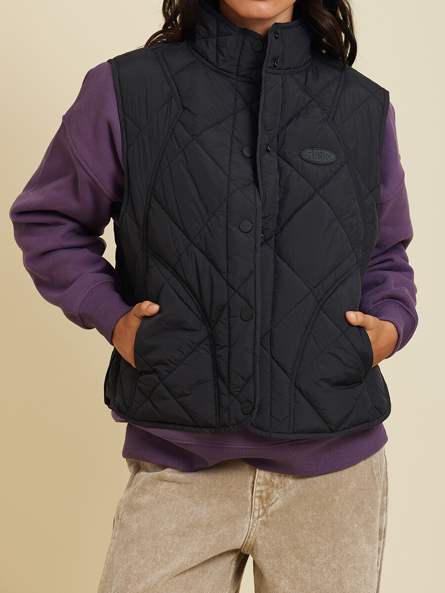 CHALECO JIZU RUSTY - Negro 