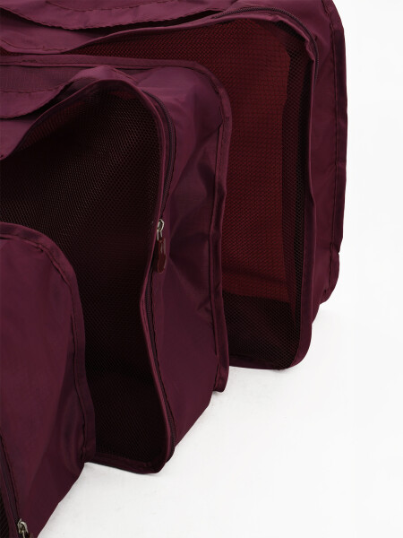 ORGANIZADOR DE VALIJA SET X6 PCS VIOLETA