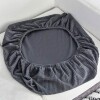 Funda para almohadón de sillón gris
