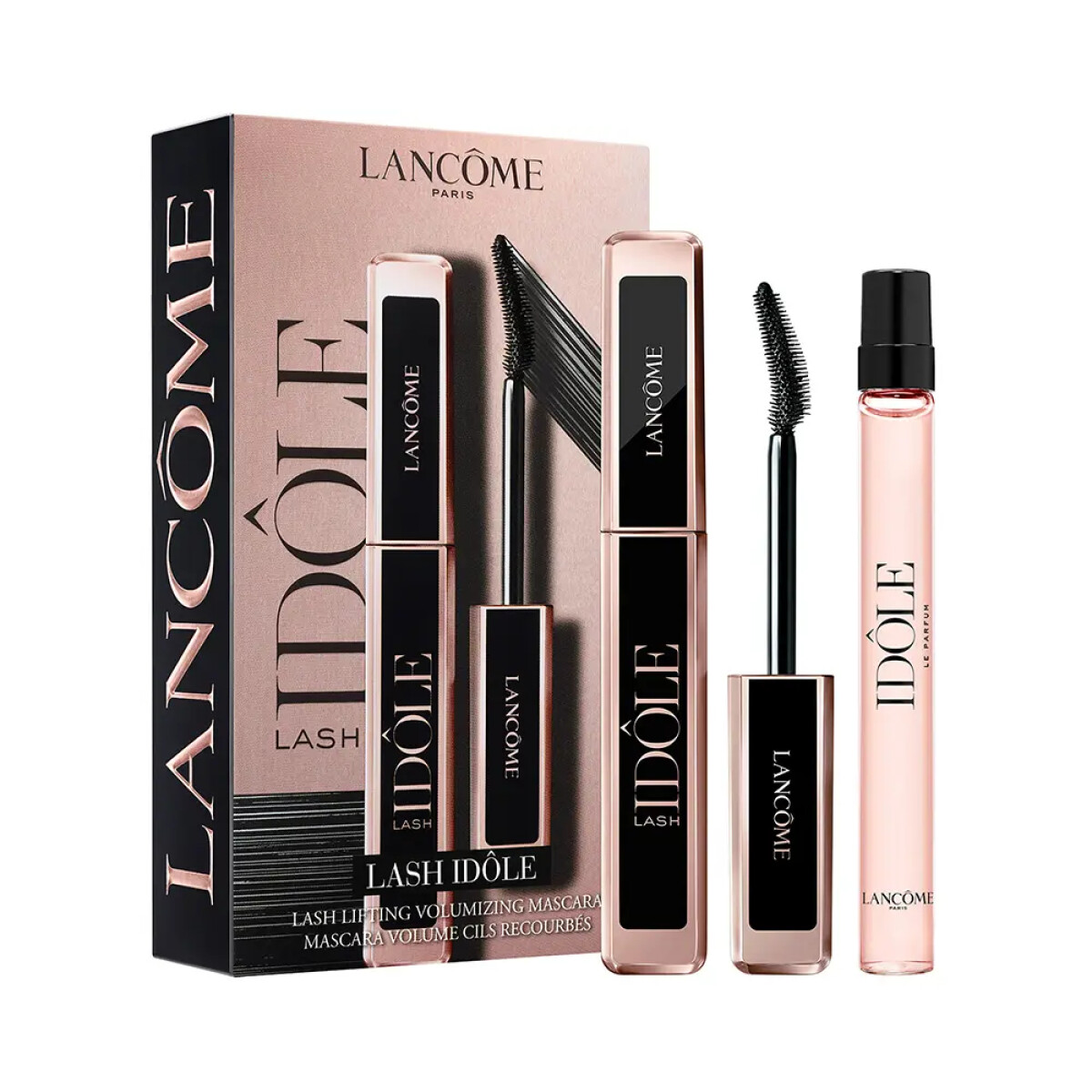 Set Lancome Lash Idole Máscara 8ml + Eau de Parfum Spray 10ml 