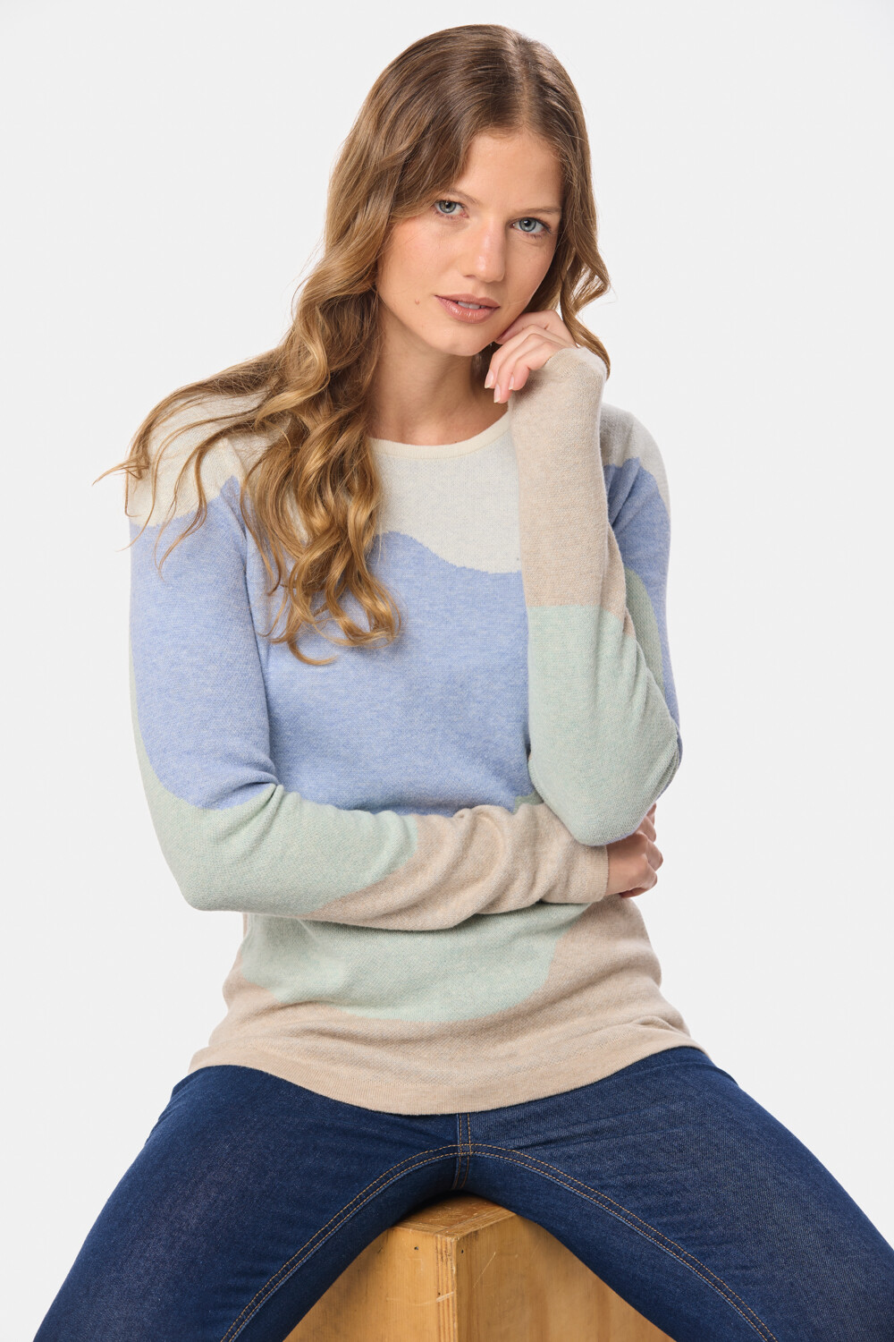 BUZO TEJIDO FANTASIA Beige
