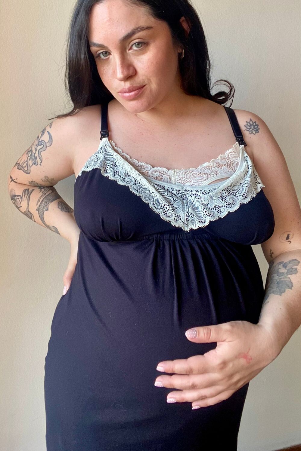 Camison Maternal Vale Negro