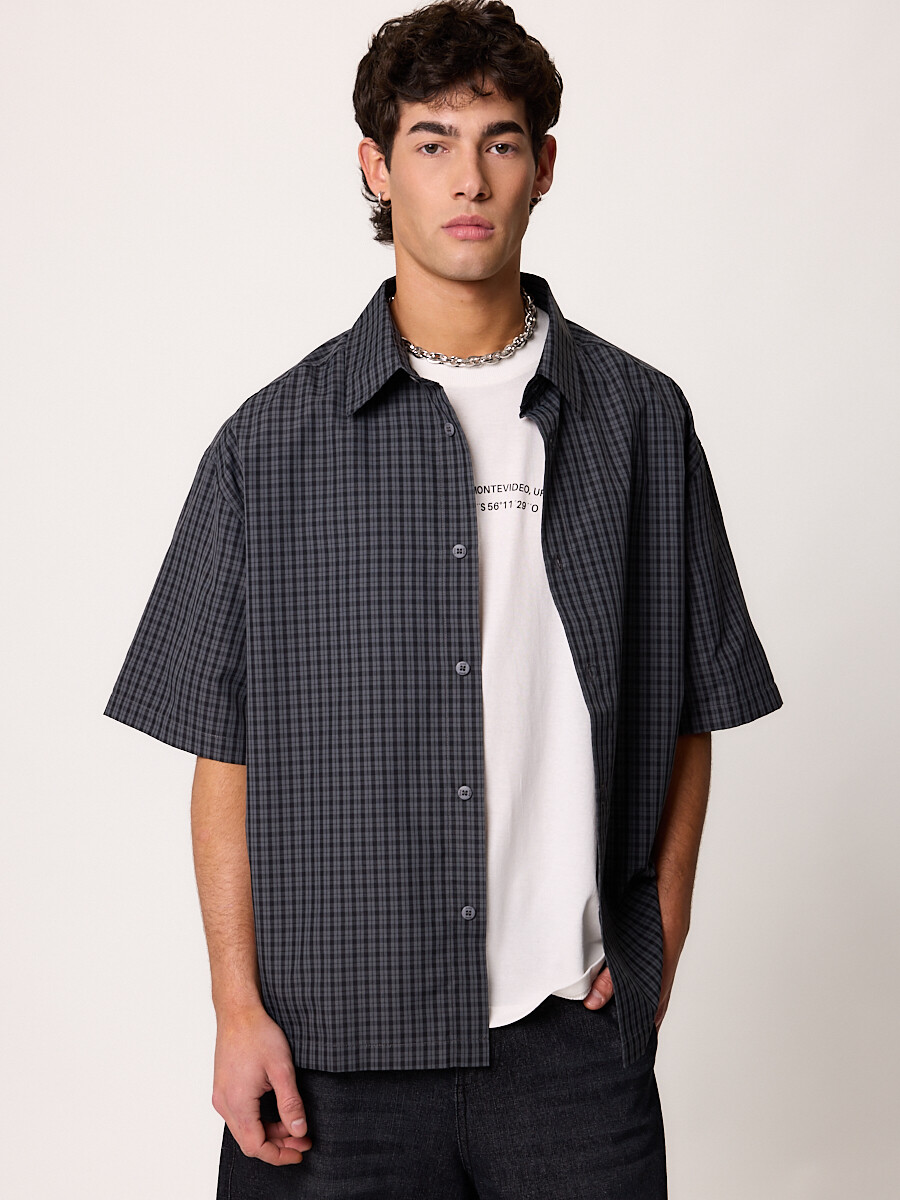 CAMISA JASTO DIXIE - Gris Oscuro 