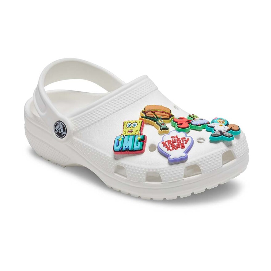 Jibbitz Spongebob 5 Pack Multicolor