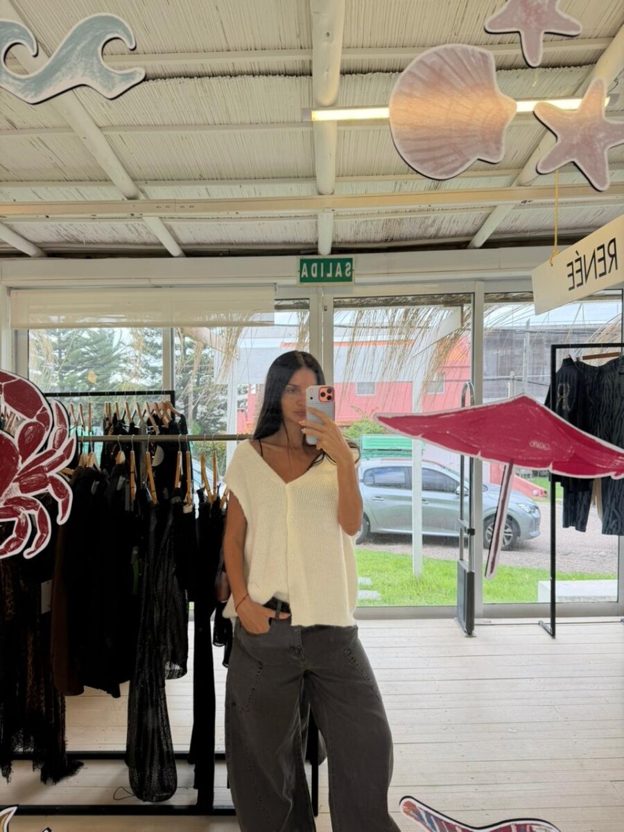 CHALECO CALE - CRUDO 