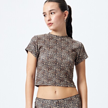 SHORT MERCY Animal Print