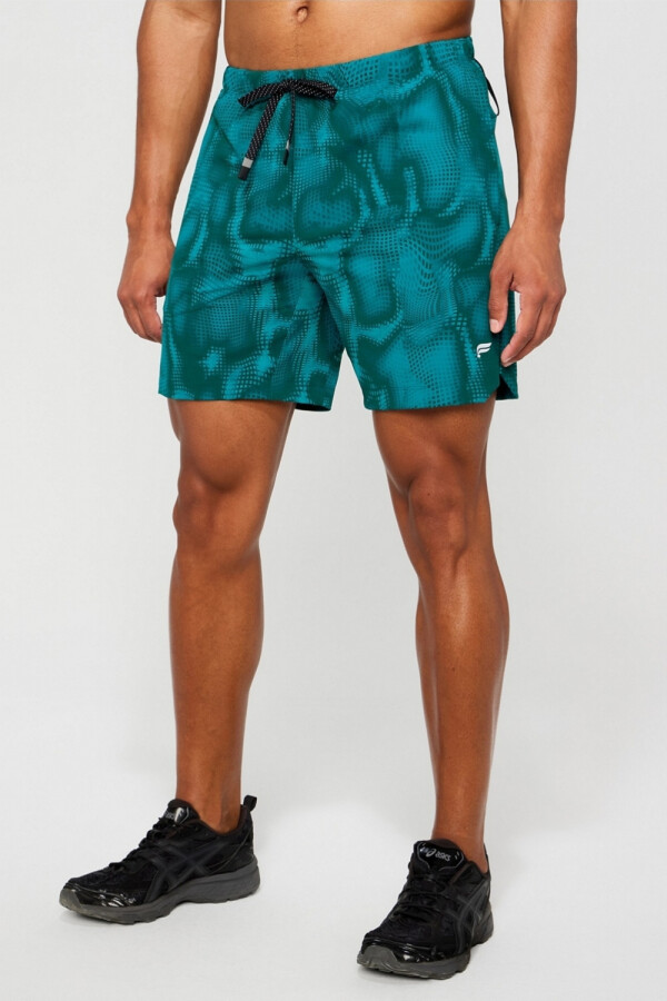 Short The 7 One Short (Lined) Hombre Green Abyss Matrix