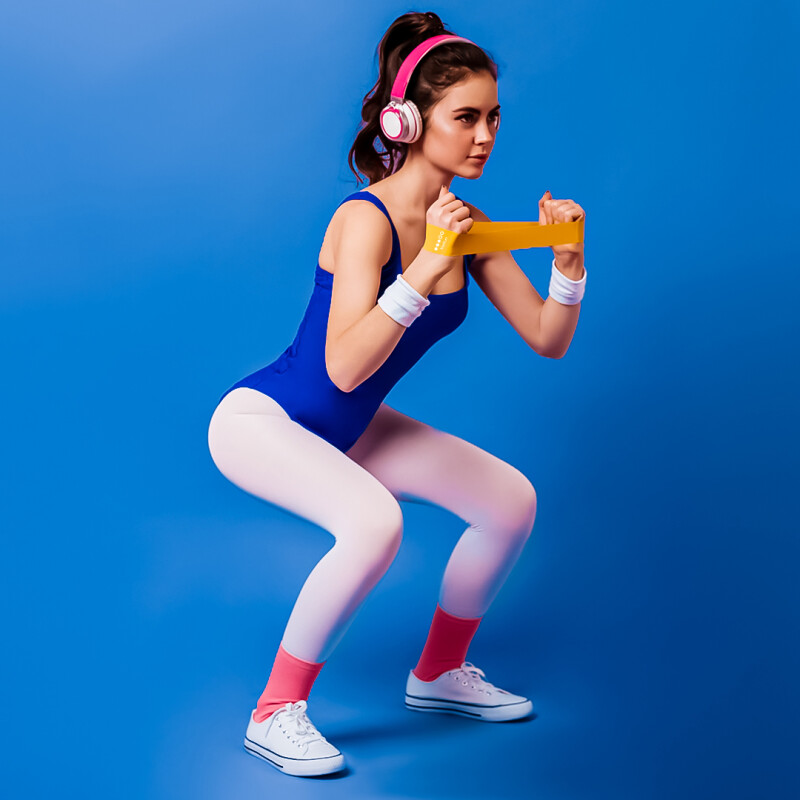 Bandas Elásticas Fitness Cinta de Silicona 5 en 1 Bandas Elásticas Fitness Cinta de Silicona 5 en 1