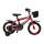 Bicicleta Infantil Sport P26301 Rod 12 Canasto y Parrilla ROJO