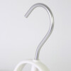 PERCHA PLAST BLANCO C/GANCHO 40X22CM Unica