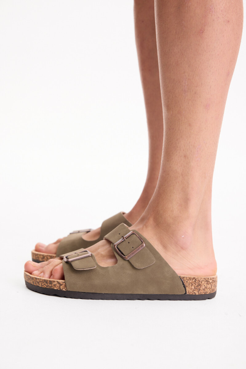 Sandalia Blackout Verde Militar