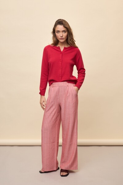 PANTALÓN CIPRES STRIPED Rojo