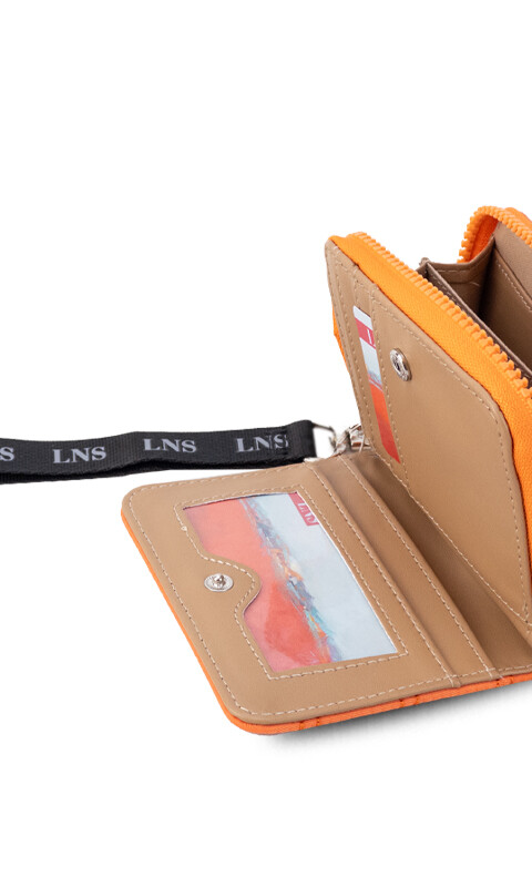 BILLETERA VERA MANDARINA