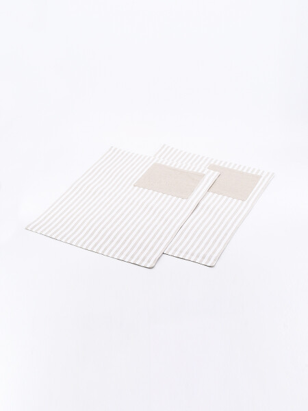 INDIVIDUAL DUBAI PACK X 2 BEIGE