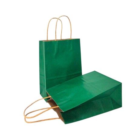 Bolsa con Asa N°3 Pack x 12 Verde