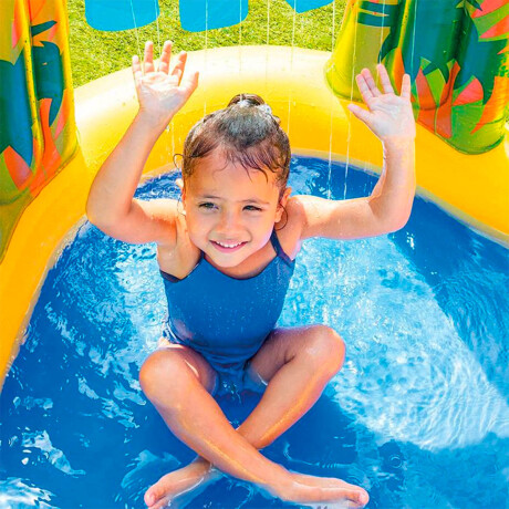 Piscina Intex Centro Juegos Inflable Con Rociador Inx057444