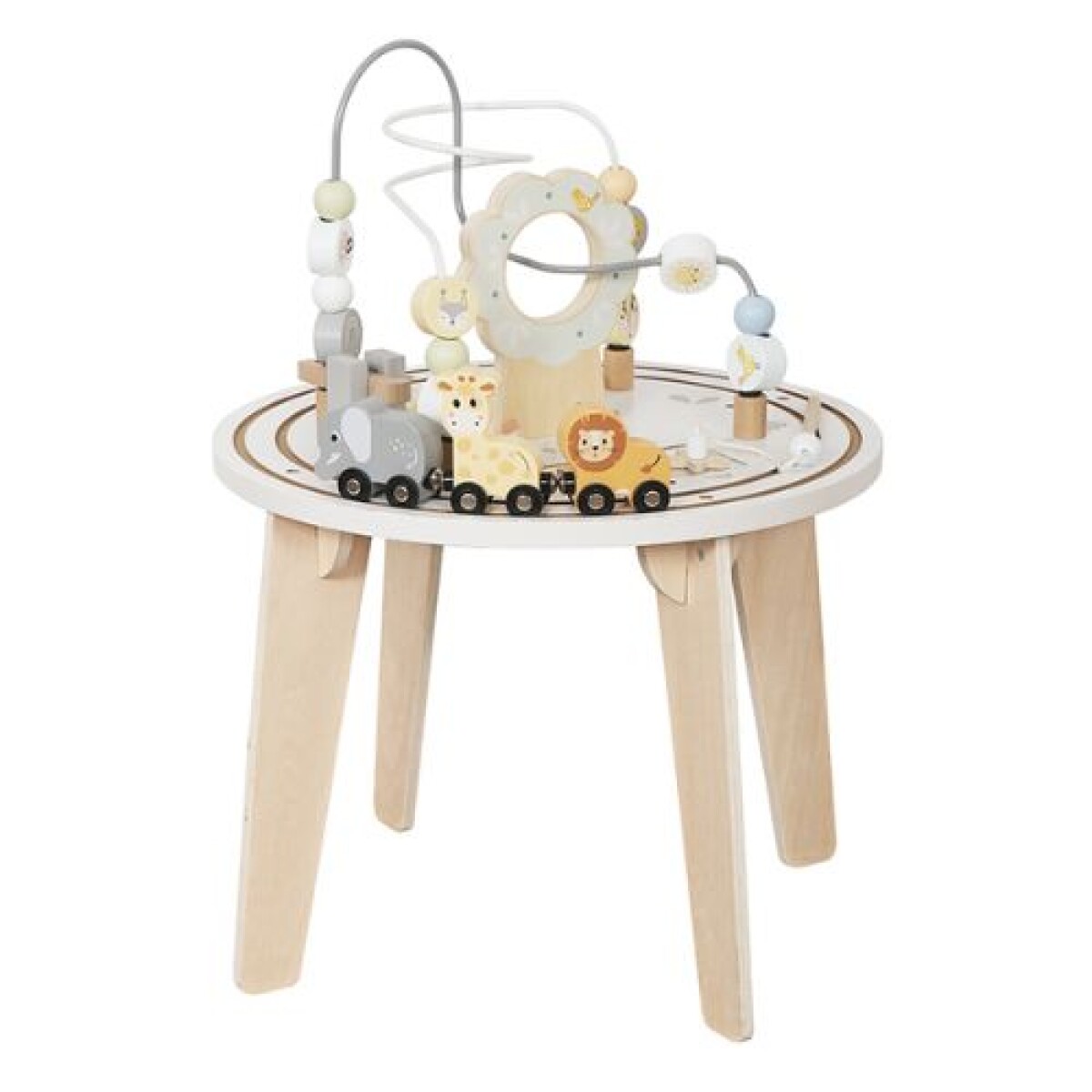Mesa de actividades en madera pastel - Mesa De Actividades En Madera Pastel 