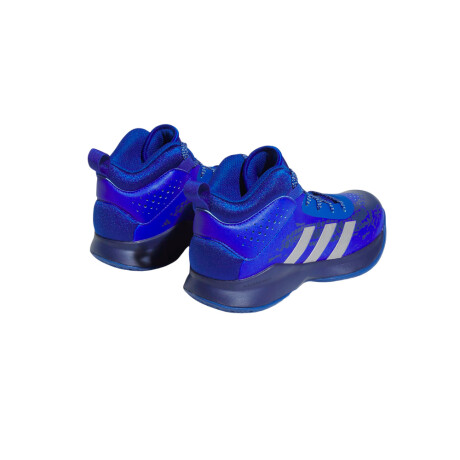 adidas CROSS EM UP 5 SHOES WIDE Royal Blue / Silver Metallic / Victory Blue