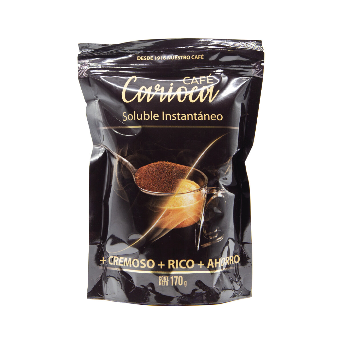CAFE CARIOCA SOLUBLE INSTANTANEO 170 GRS 