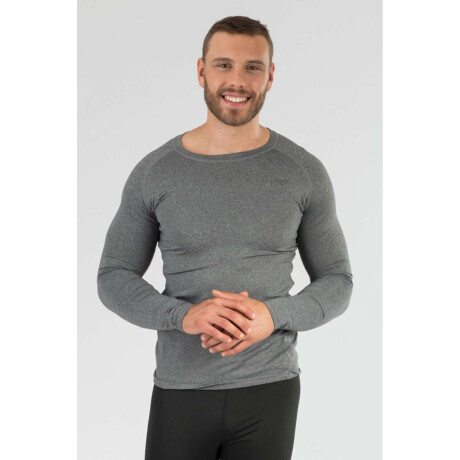 Remera compresion termica Gris