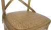 Banqueta Taburete - Rattan y Madera - Olmo Cruceta Banqueta Taburete - Rattan y Madera - Olmo Cruceta