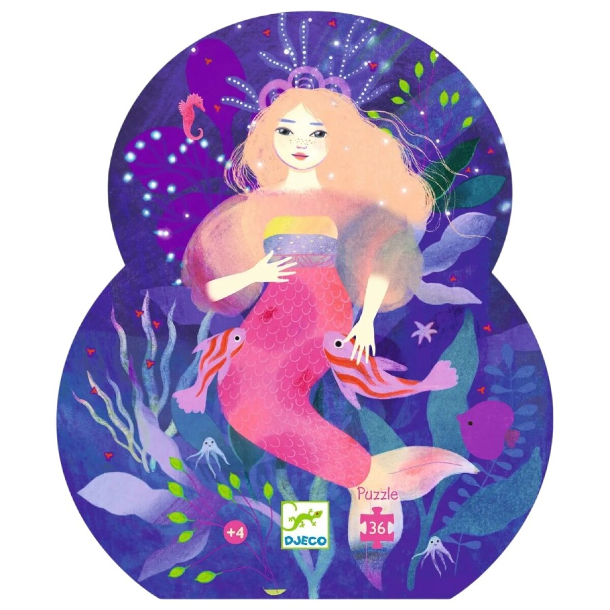 Puzzle Sirenita del Mar Djeco 