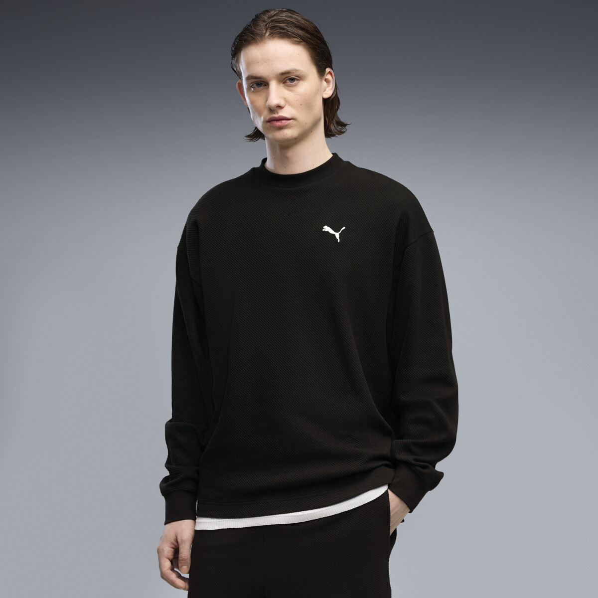 ESS Elevated Relax.Material Crew 69430801 - Negro 