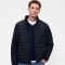 V-FRCH LOGO LTWT PUFFER JKT NEW CLASSIC NAVY 2