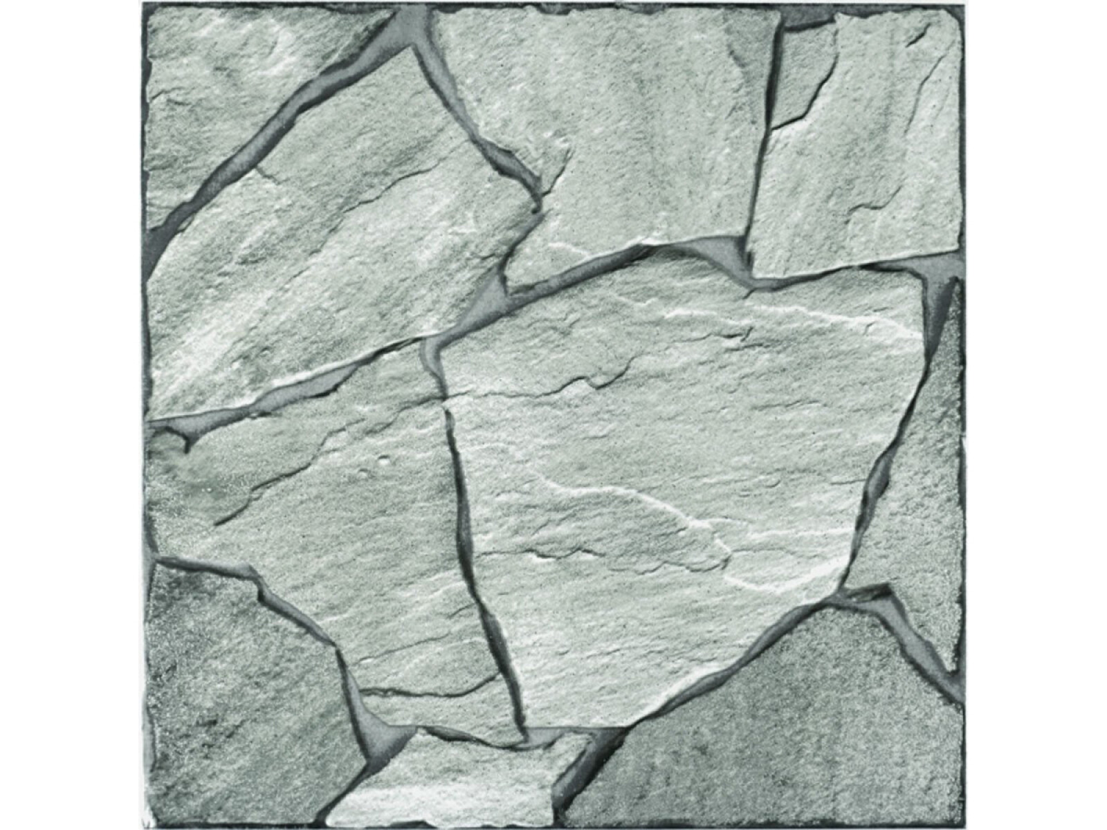 Ceramico Tipo Piedra Tonos Verde 57X57Cm Piso Exterior 