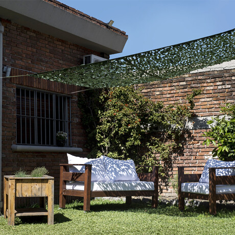 Red Sombra Decoración Pérgola 3x2 Metros Verde